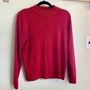 Cozy Red Sweater